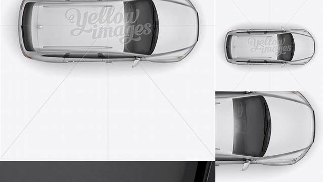 4938+ Audi Q7 PSD Mockup Top View Fully Layered Photoshop Freebie