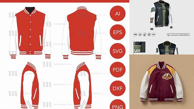 494+ Free Varsity Jacket Mockup Easy Editable