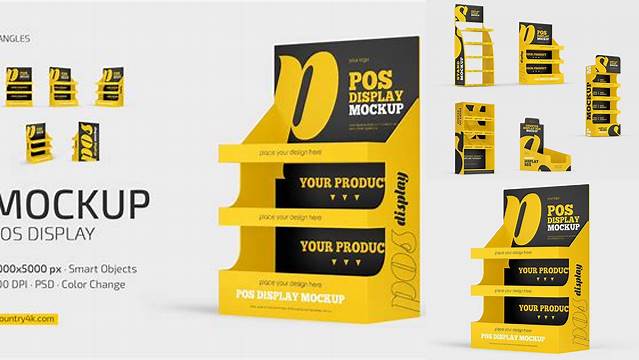 494+ Pos Display Mockup Free Exclusive Free PSD Mockups