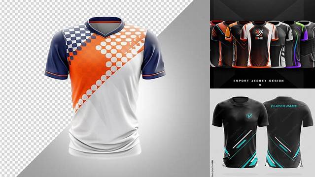 4942+ Esports Jersey Mockup Free Psd Smart PNG Image