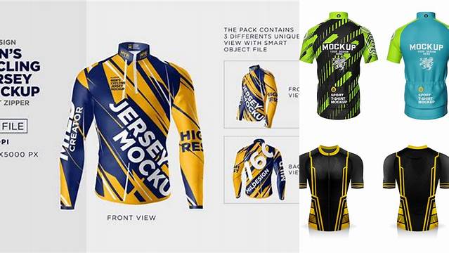 4947+ Cycling Jersey Template Psd Professional Quality PSD Freebie