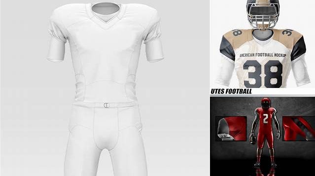 4952+ American Football Uniform Mockup Psd Free Download Smart Object PSD