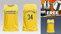 4953+ Free Basketball Jersey Mockup Best for Showcase