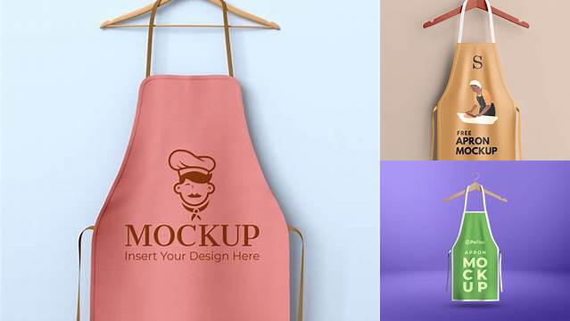 4956+ Apron Mockup Free Modern PSD Templates