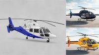 4956+ Helicopter PSD Mockup Front View Download Free PSD