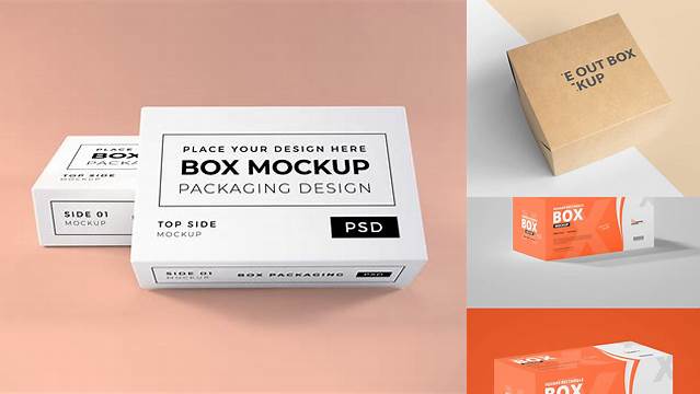 4957+ Packaging Box Mockup Creative Design Resource