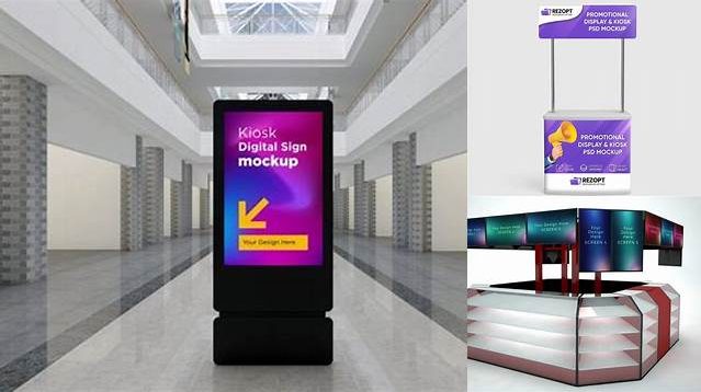 4961+ Kiosk Mockup Psd Free Download Advanced Editable PSD