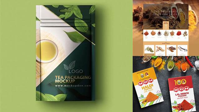 4965+ Spices Packaging Design Templates Free Download Mockup PSD Free Download