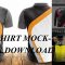 497+ Full Sublimation Shirt Mockup Free Download Mockup File Free Download