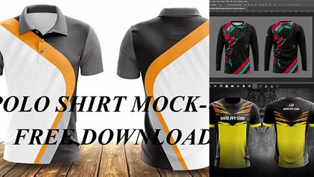 497+ Full Sublimation Shirt Mockup Free Download Mockup File Free Download