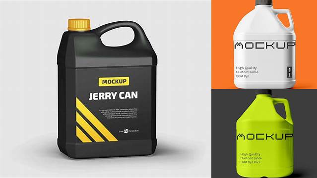 497+ Jerry Can Mockup Free Psd Premium PSD Freebie