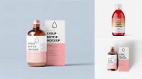 497+ Syrup Bottle Mockup PSD Free Download