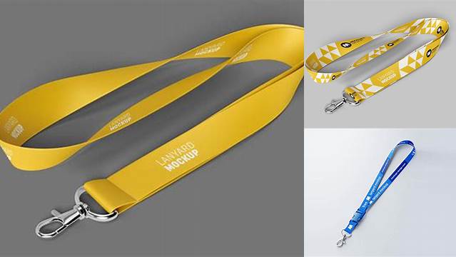 4982+ Lanyard Mockup Free Psd Free PSD