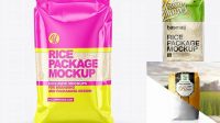 4982+ Rice Package Mockup Mockup PSD Free Download