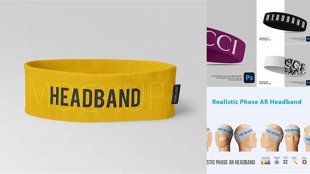 4985+ Headband Mockup Free Download Best for Showcase