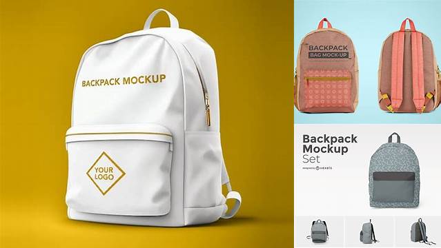 4990+ Backpack Mockup Free Psd PSD Download