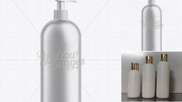 5003+ White Plastic Cosmetic Bottle with Batcher 1000 ml Include TIFF