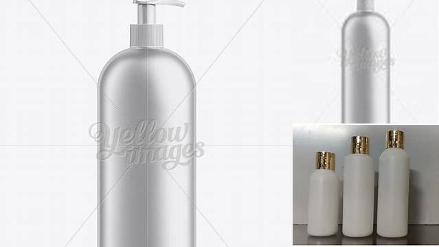 5003+ White Plastic Cosmetic Bottle with Batcher 1000 ml Include TIFF