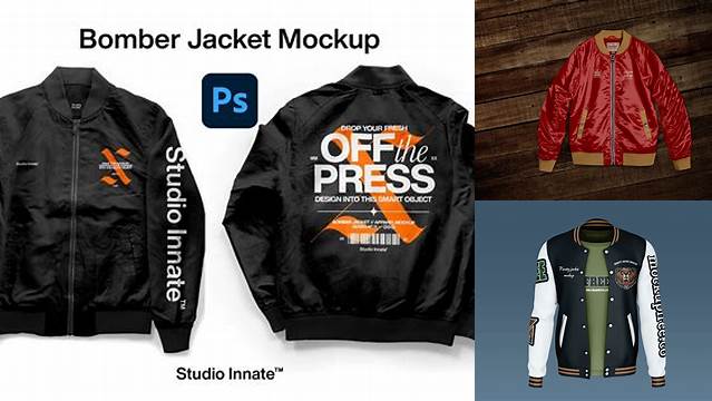 5013+ Mock Up Bomber Jacket Professional PSD Template