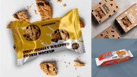 5021+ Cookie Package PSD Mockup PSD Free Download