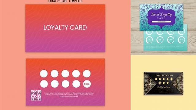 5027+ Loyalty Card Template Psd Free Premium PSD Freebie