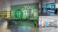 5030+ Office Glass Mockup Digital Download