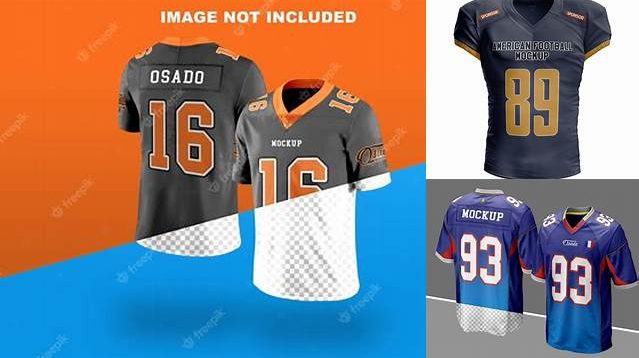 5031+ Football Jersey Mockup High-End PSD Download