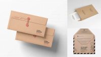 5039+ Opened Kraft Envelope PSD Mockup Versatile and Elegant PSD File