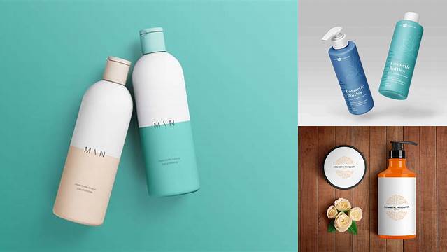 5044+ Cosmetic Matte Bottle PSD Mockup Exclusive Free PSD Mockups