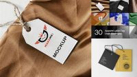 5048+ Clothing Label Mockup Include TIFF