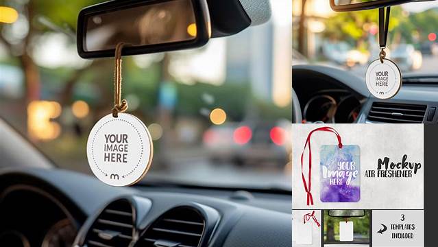 5059+ Car Air Freshener Mockup Download Professional PSD