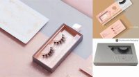 5064+ Lashes Box Mockup Photoshop Resource Free