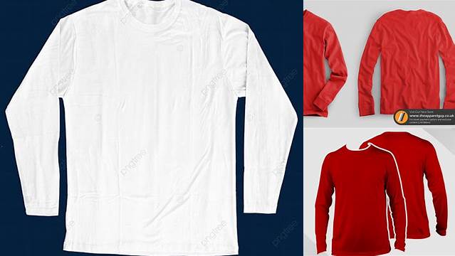 5067+ Mockup Kaos Polos Panjang Easy to Use PSD