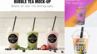 5070+ Boba Tea Mockup Free Include TIFF