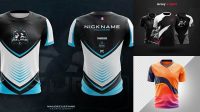 5074+ Mockup Jersey Esport Psd Elegant PSD Mockup