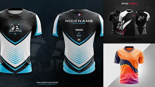 5074+ Mockup Jersey Esport Psd Elegant PSD Mockup