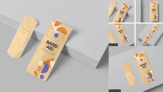 5084+ Bandaid Mockup Creative Design Mockup