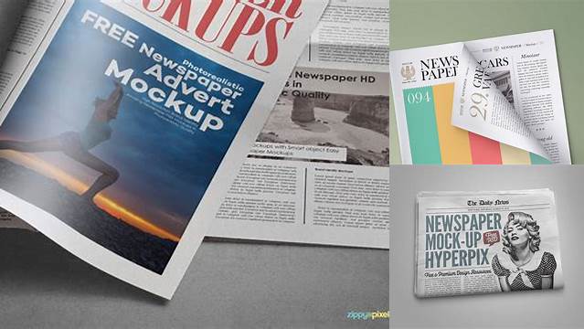 5091+ Mockup Jornal Custom Mockup Graphic Design