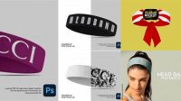 5092+ Headband Mockup Photoshop Freebie