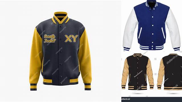 5092+ Letterman Jacket Mockup Free Download Free