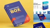 5096+ Software Box Mockup Digital Download