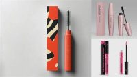 5101+ Mascara Box Mockup Easy Editable