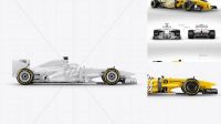 5101+ McLaren Formula 1 PSD Mockup Right Half Side View Smart Layer Mockup Free