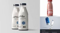 5101+ Milk Bottle PSD Mockup Download Premium PSD Resource