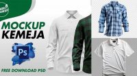 5106+ Kemeja Mockup Psd Free Digital Download