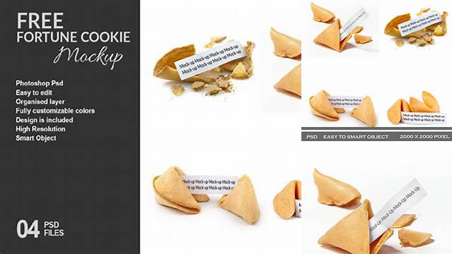 511+ Fortune Cookie Mockup Easy Editable