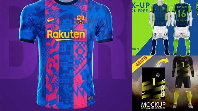 5111+ Mockup De Camisetas De Futbol Easy Editable