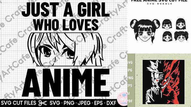 513+ Anime Svg Cut Files Free Modern PSD Templates