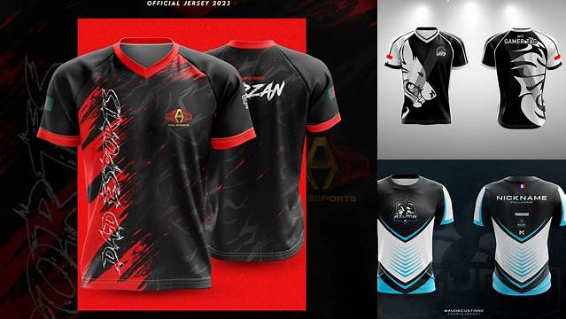 5132+ Download Mockup Jersey Esport Photoshop Fully Editable PSD Template