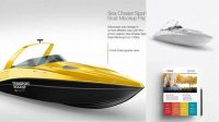 5135+ Boat Mockup Free Download Creative PSD Templates